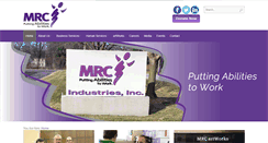Desktop Screenshot of mrcindustries.org